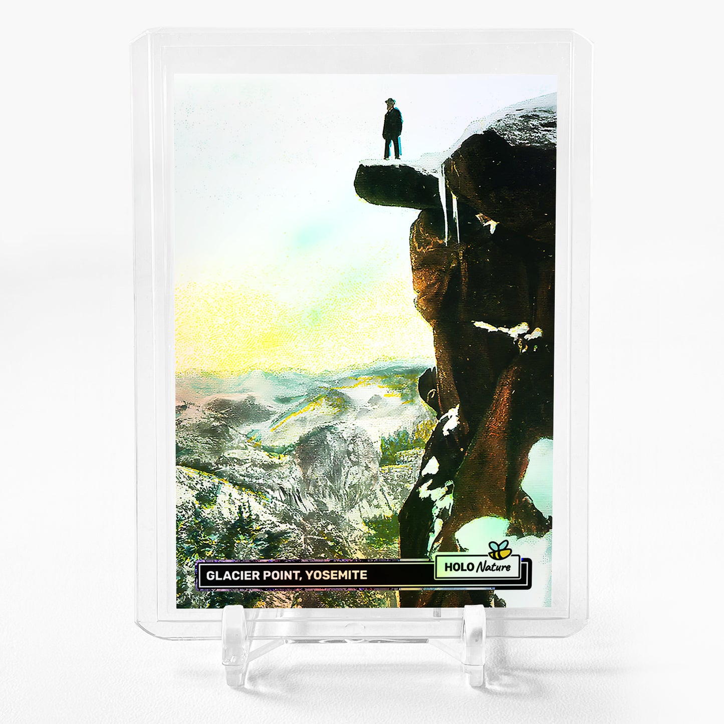 GLACIER POINT Yosemite Valley Trading Card 2024 GleeBeeCo Holographic #GLS9