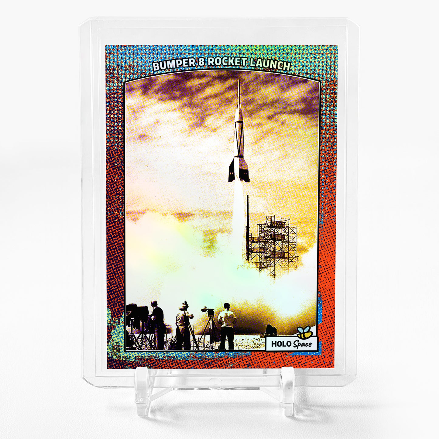 BUMPER 8 ROCKET LAUNCH Card 2024 GleeBeeCo Holo Space July 24