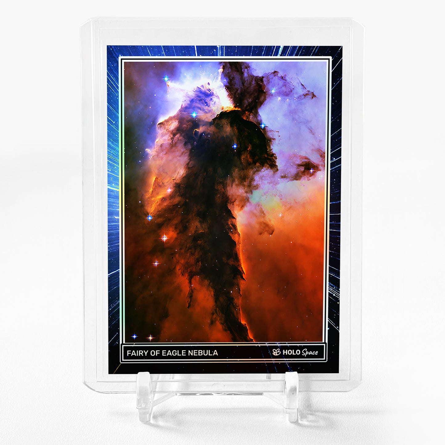 FAIRY OF EAGLE NEBULA Stellar Nursery Photo Card 2024 GleeBeeCo Holo #FRST