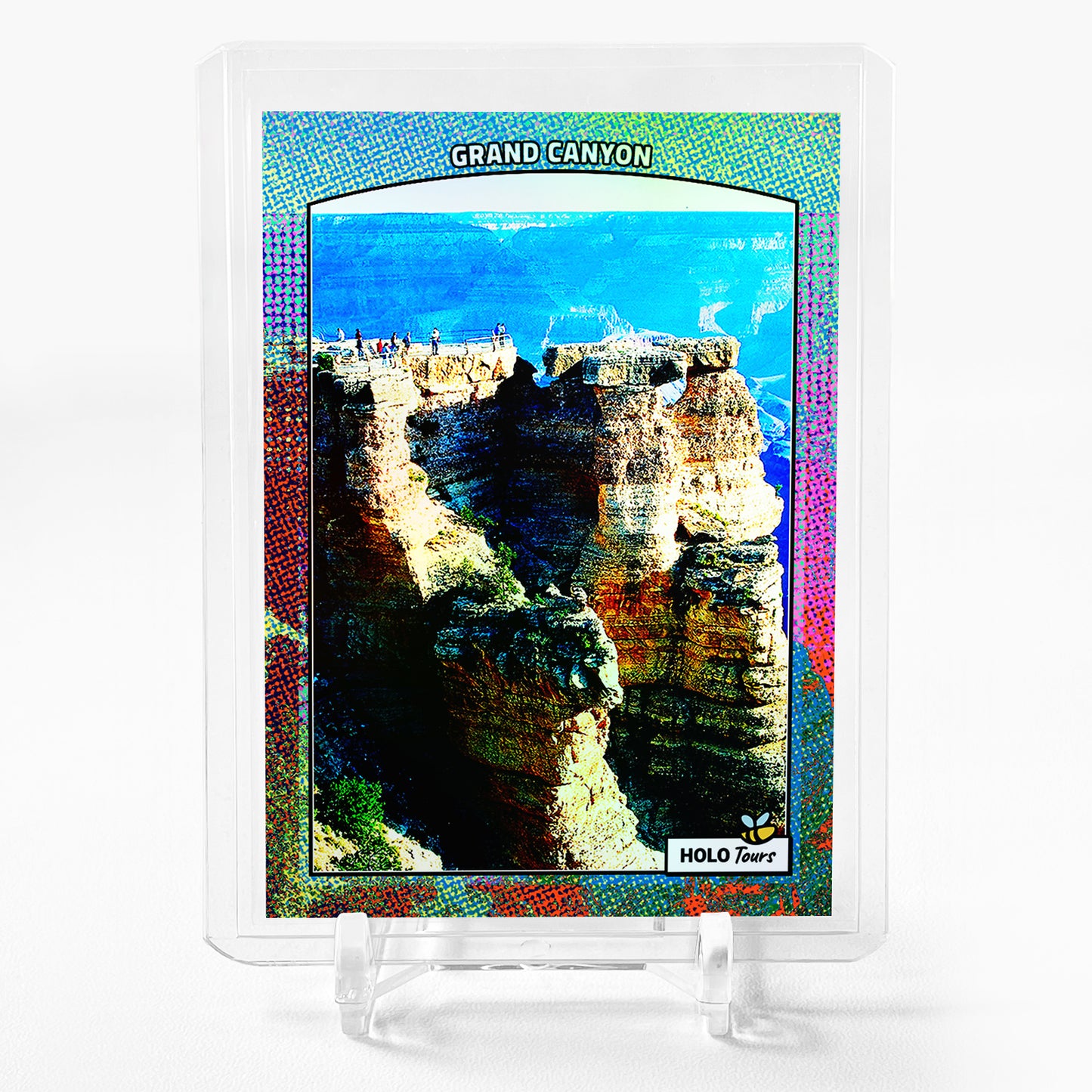 GRAND CANYON Holographic Card 2024 GleeBeeCo Holo Tours National Park #G165