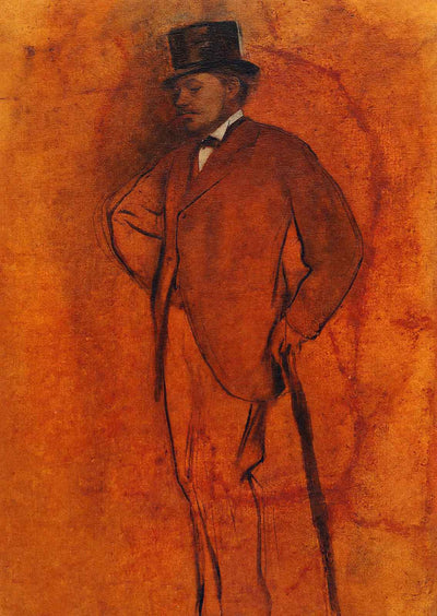 Achille De Gas Art Print 1872 Painting by Edgar Degas (6 Sizes) - Enhanced