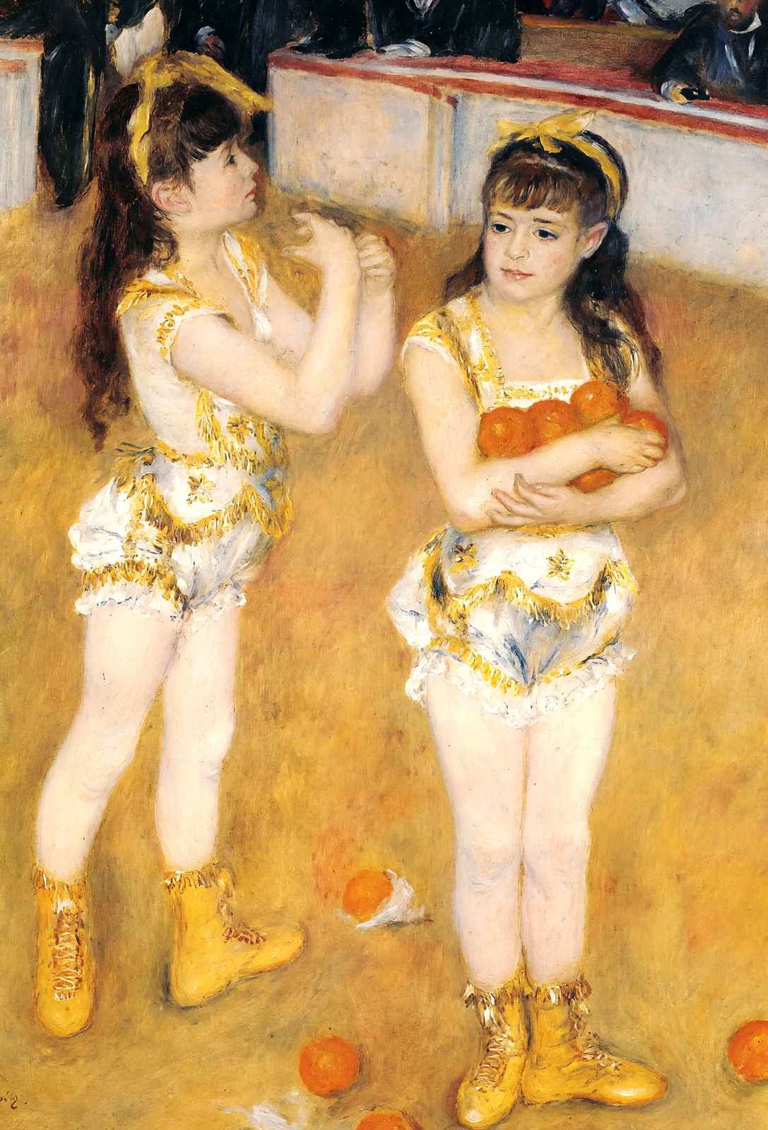 Acrobats at the Cirque Fernando 1879 Art Print (6 Sizes) - Archival Paper