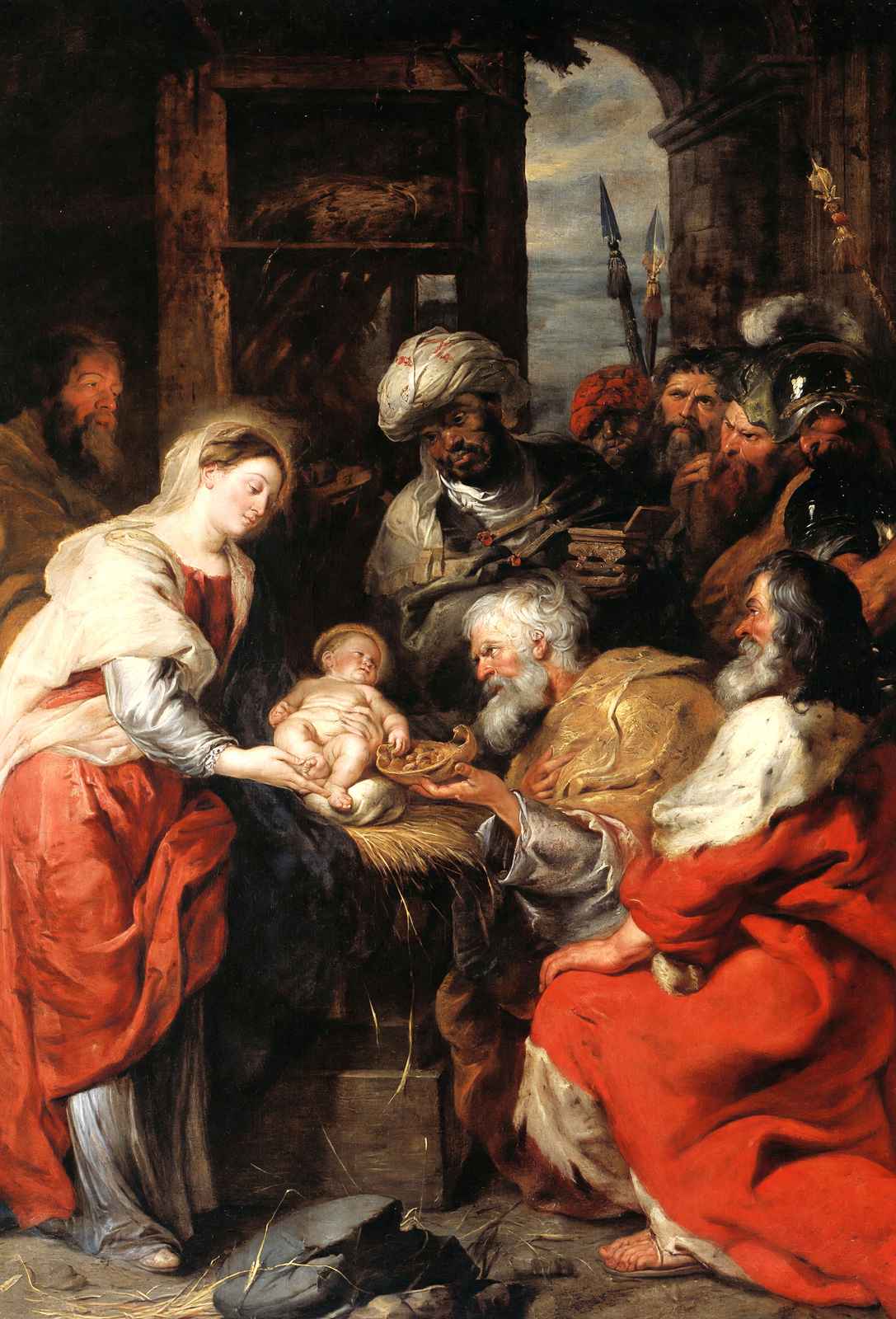 Adoration of the Magi 1629 by Peter Paul Rubens Fine Art Print (6 Sizes)