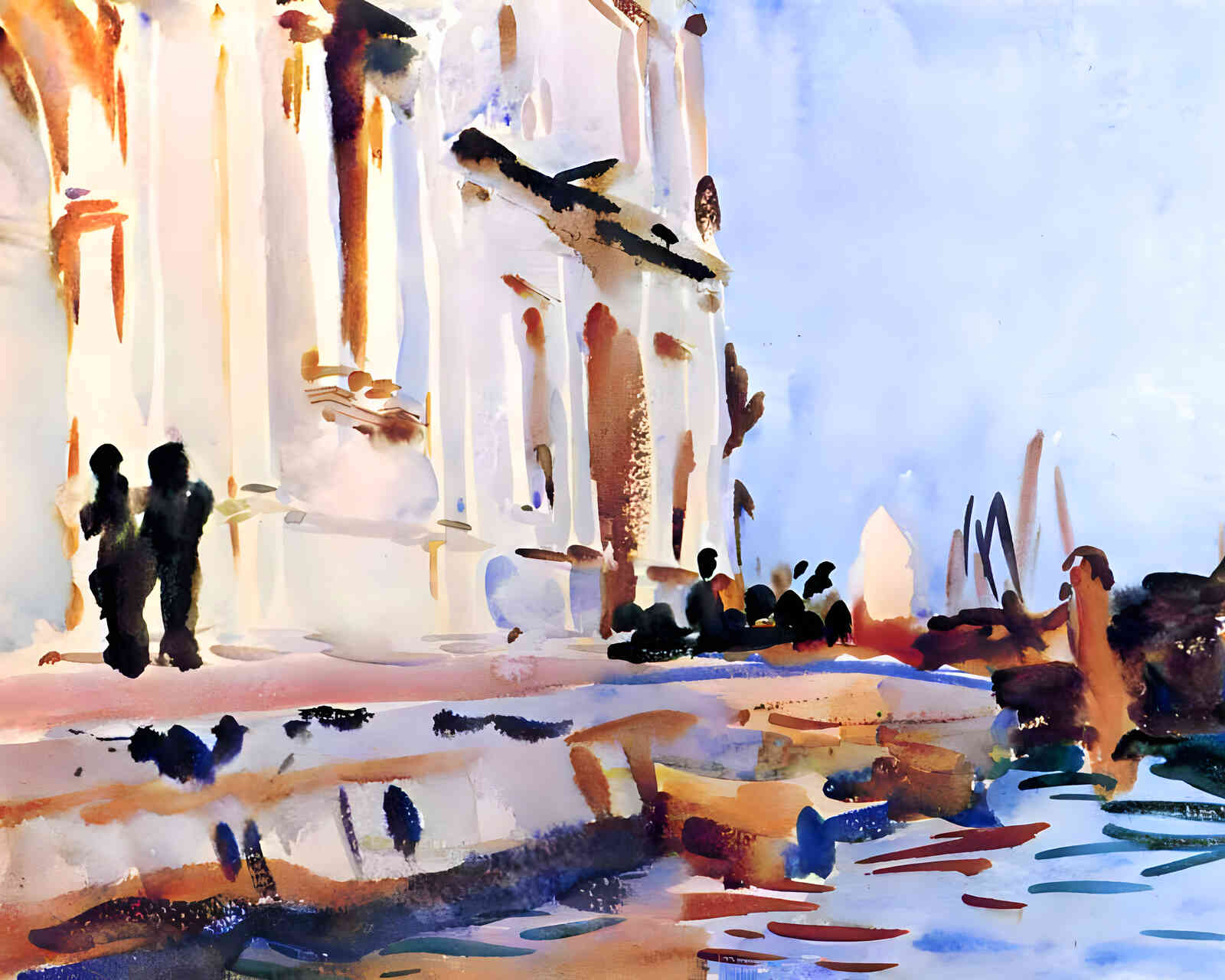 All Ave Maria 1907 Painting by John Singer Sargent 8x10" Art Print