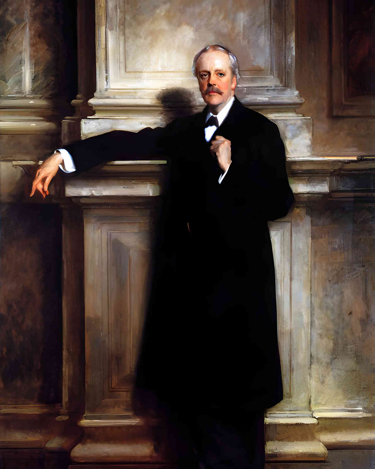 Arthur James Balfor 1908 Painting by John Singer Sargent 8x10" Art Print