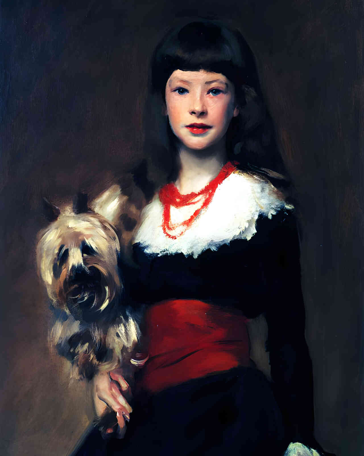 Beatrice Townsend 1882 Painting by John Singer Sargent 8x10" Art Print