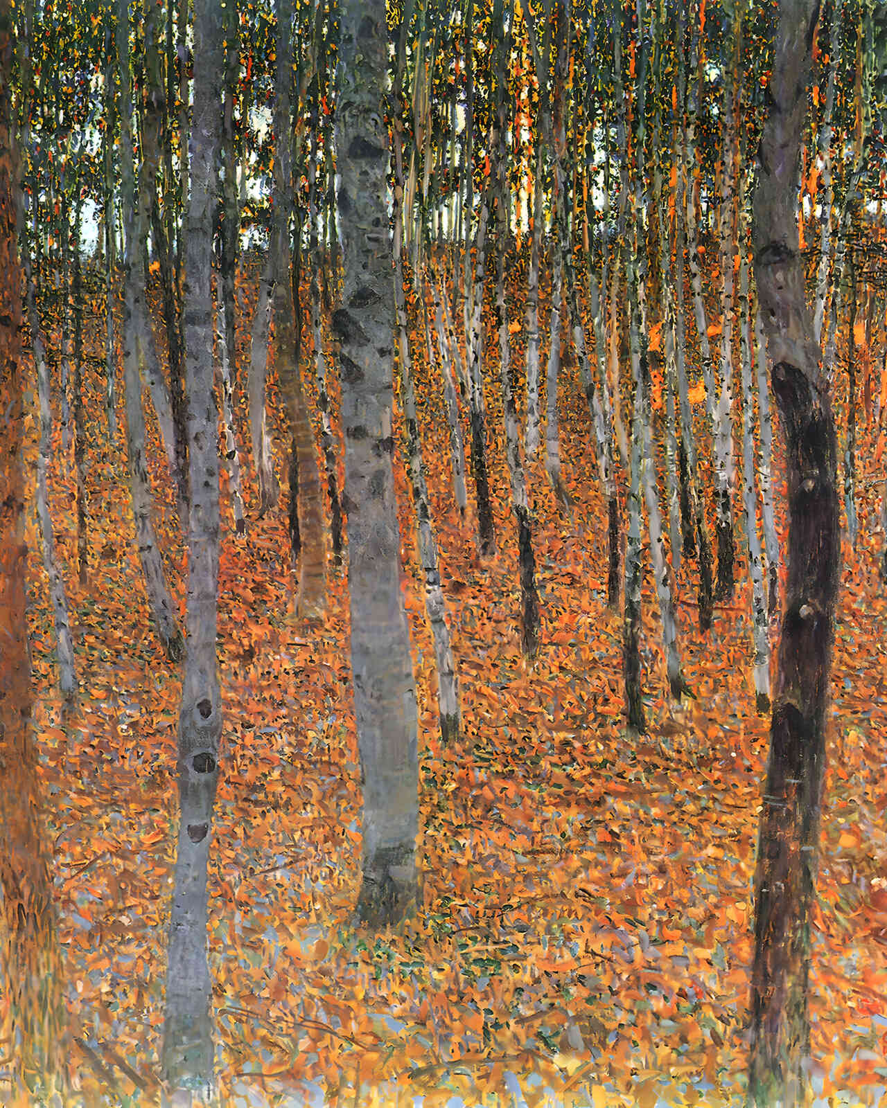 Beech Grove I 1902 Painting by Gustav Klimt 8x10" Art Print