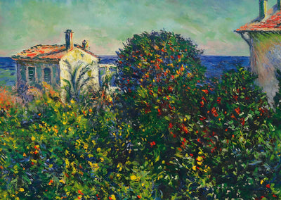 Bordighera, the House of Gardener Fine Art Print 1884 by Claude Monet (6 Sizes)