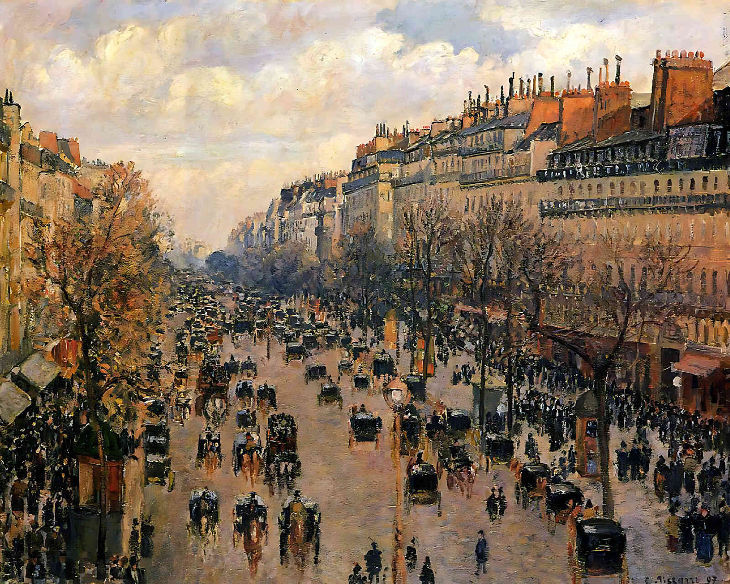 Boulevard Montmartre Afternoon