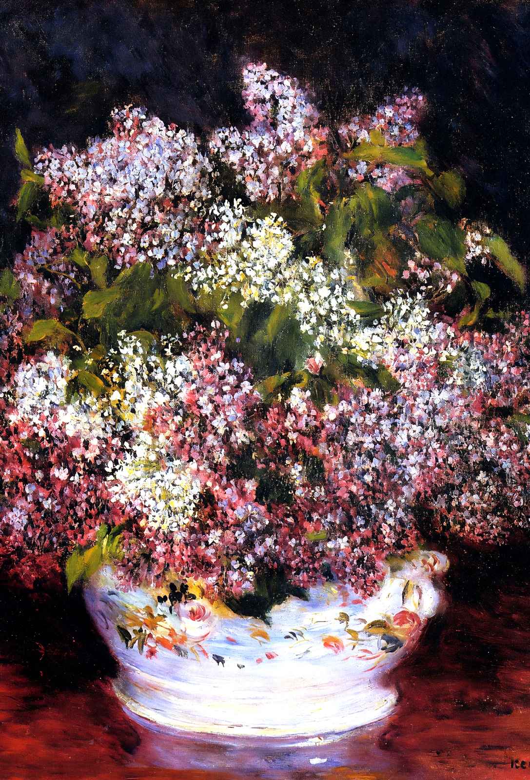Bouquet of Flowers 1878 Painting by Pierre-Auguste Renoir Art Print (6 Sizes)