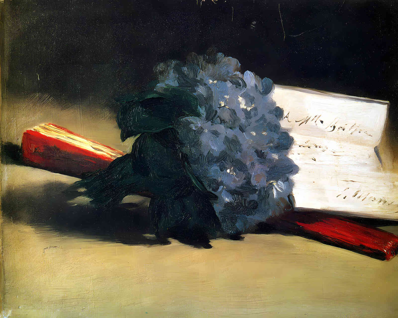 Bouquet of Violets 1872 Painting by Edouard Manet 8x10" Art Print