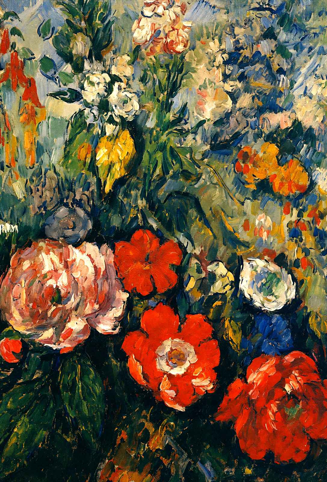 Bouquet of Flowers Fine Art Print 1880 Painting by Paul Cezanne (6 Sizes)