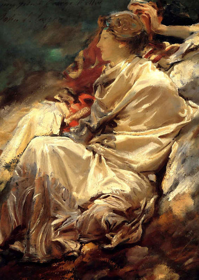 Cashmere Shawl 1910 Painting by John Singer Sargent Art Print (6 Sizes)