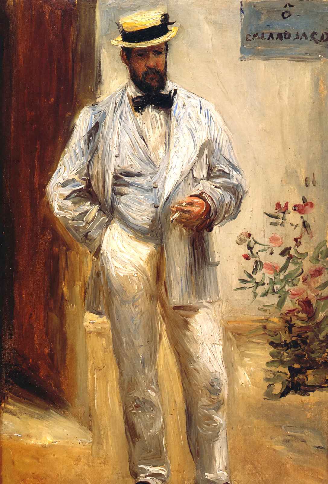 Charles Le Coeur Art Print 1874 Painting by Pierre-Auguste Renoir (6 Sizes)
