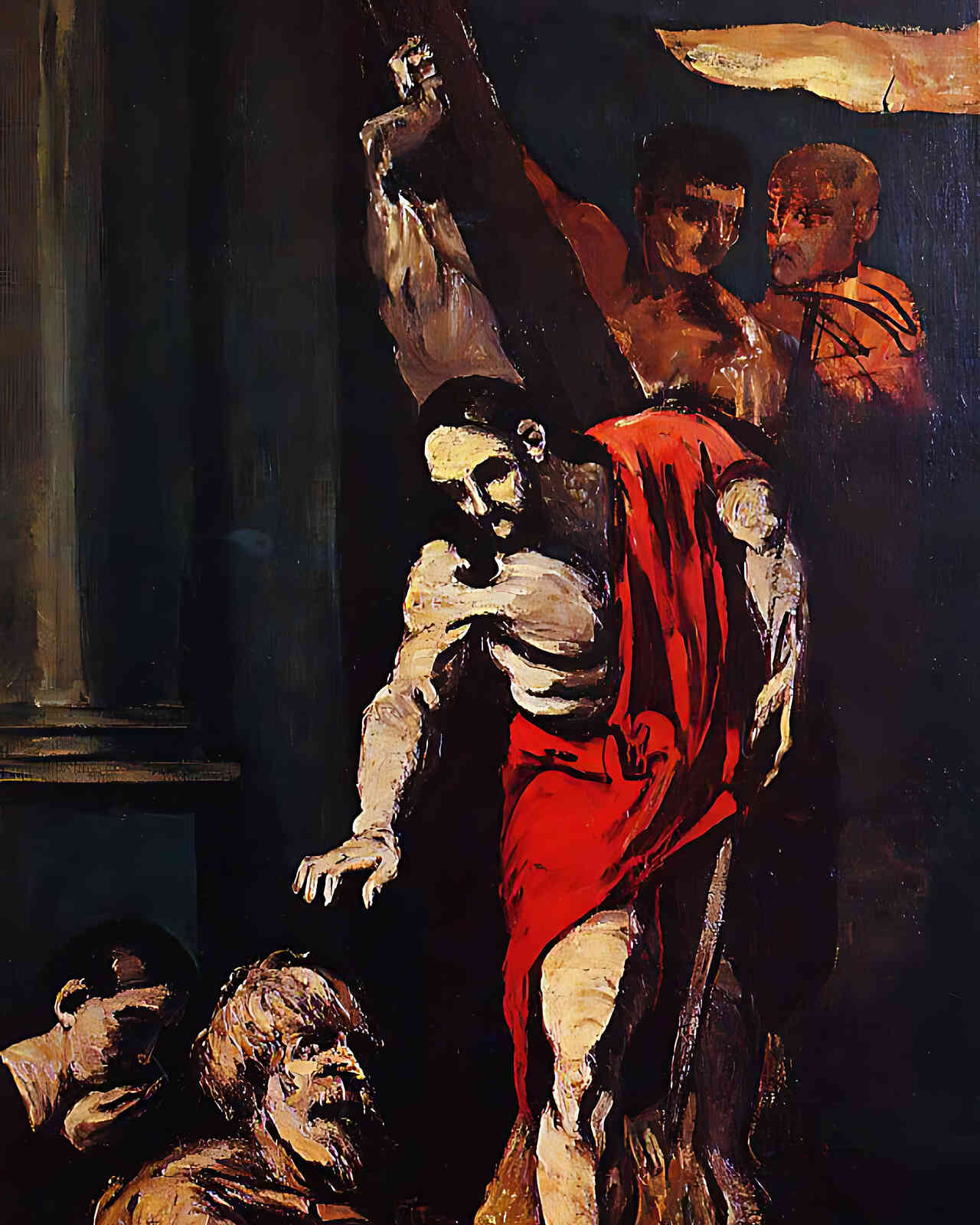 Christ in Limbo Painting by Paul Cezanne 8x10" Art Print - Acid Free