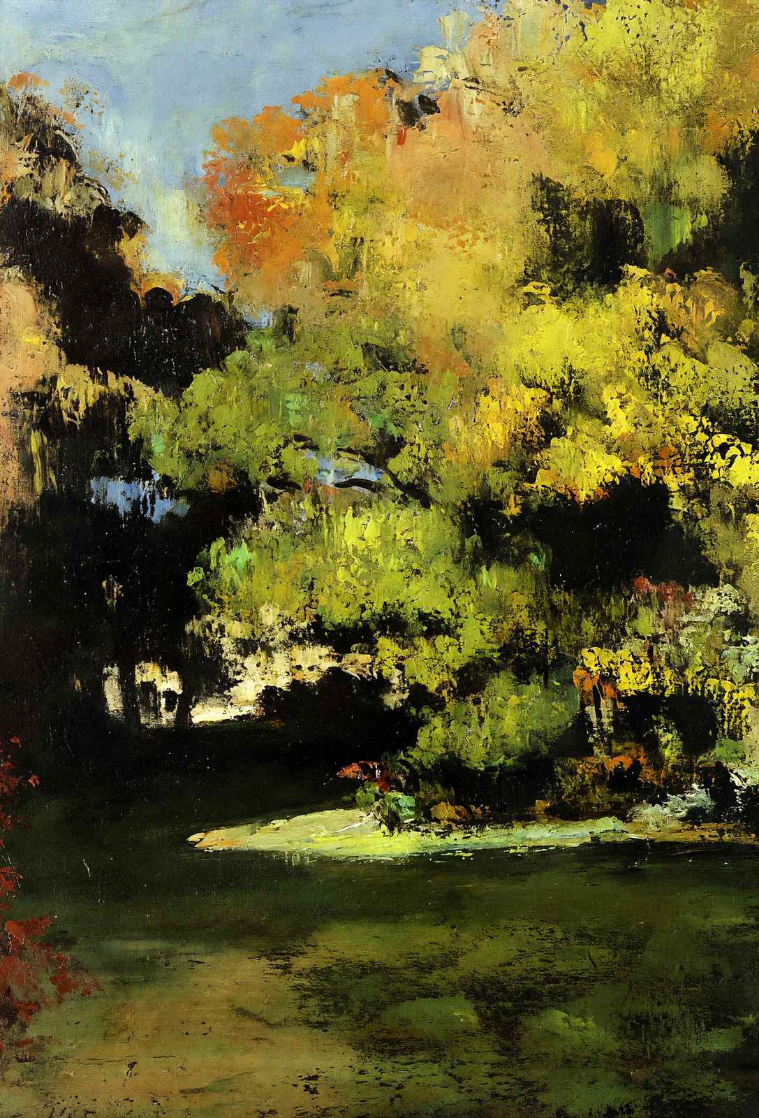 Clearing 1867 Painting by Paul Cezanne Art Print (6 Sizes) - Acid Free
