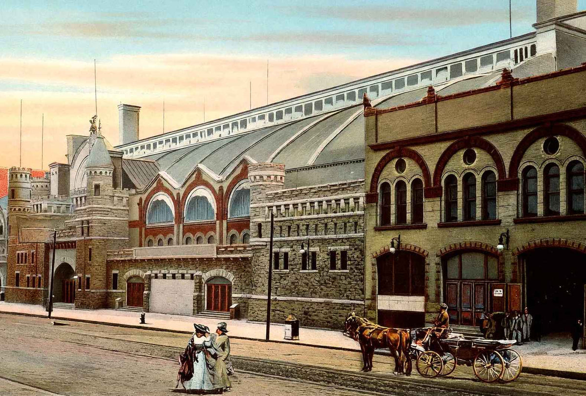 Coliseum Chicago in 1905 Vintage Print (7 Sizes) - Reproduction