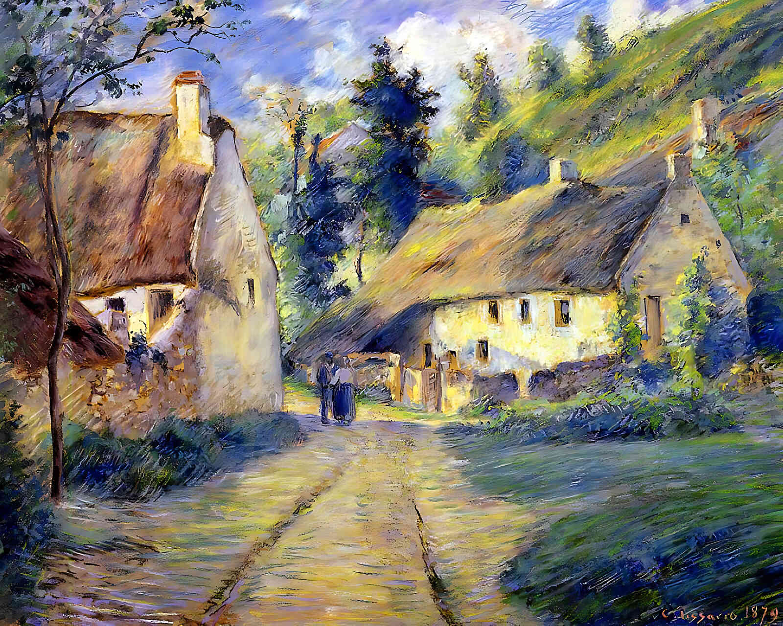 Cottages at Auvers