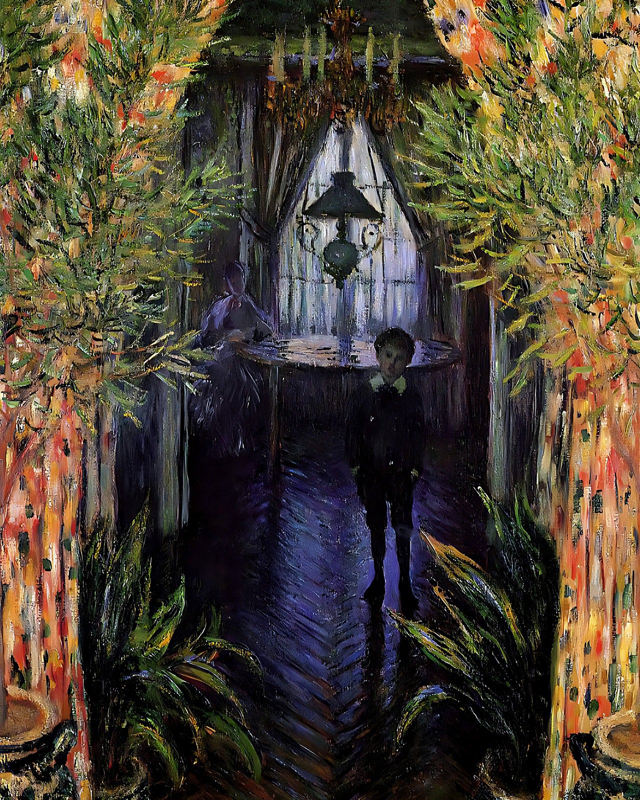 Corner of the Apartment Painting by Claude Monet 8x10" Art Print