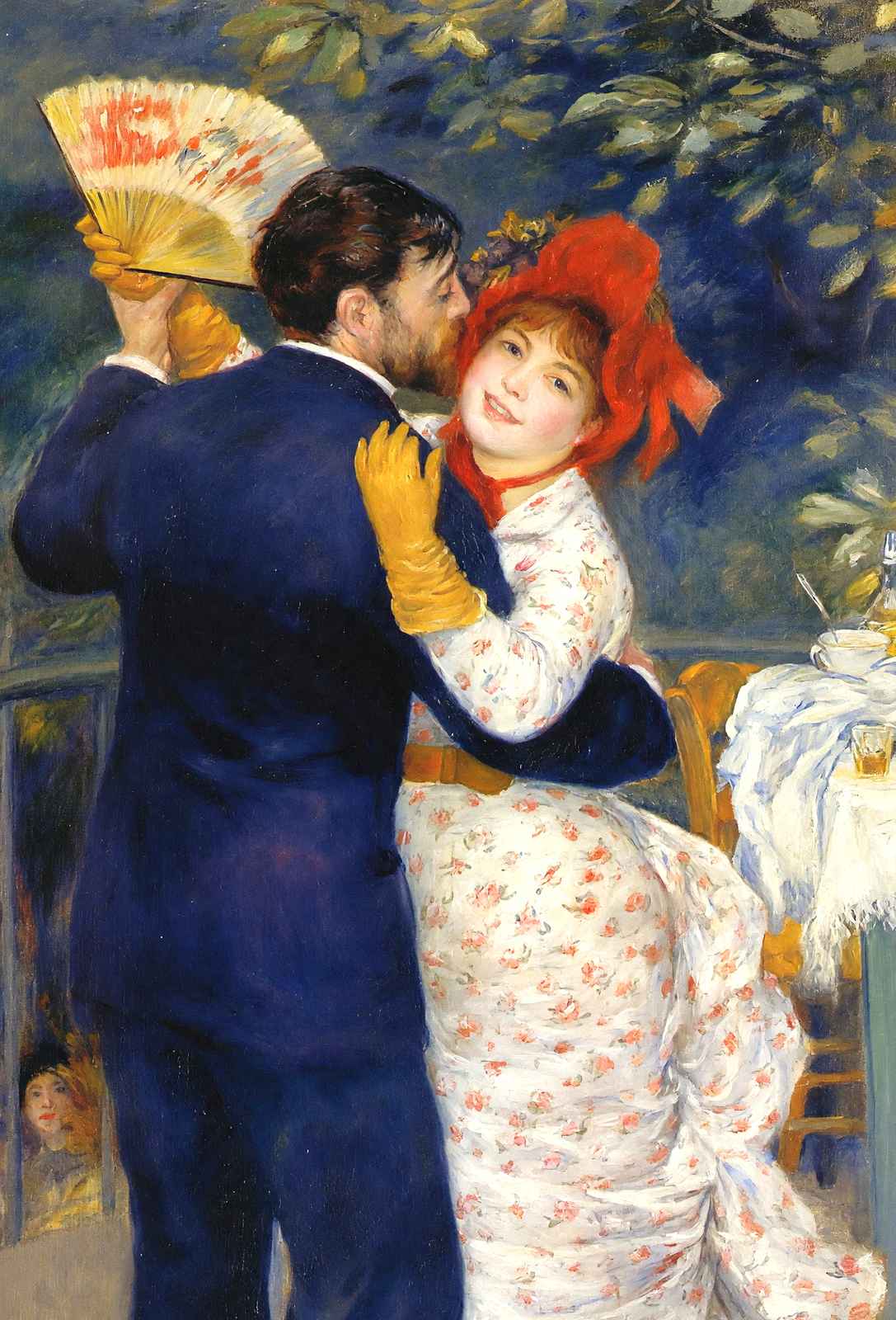 Dance in the Country Art Print 1883 Painting by Pierre-Auguste Renoir (6 Sizes)