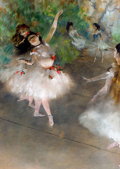 Dancers Art Print 1878 Painting by Edgar Degas (6 Sizes) - Retouched