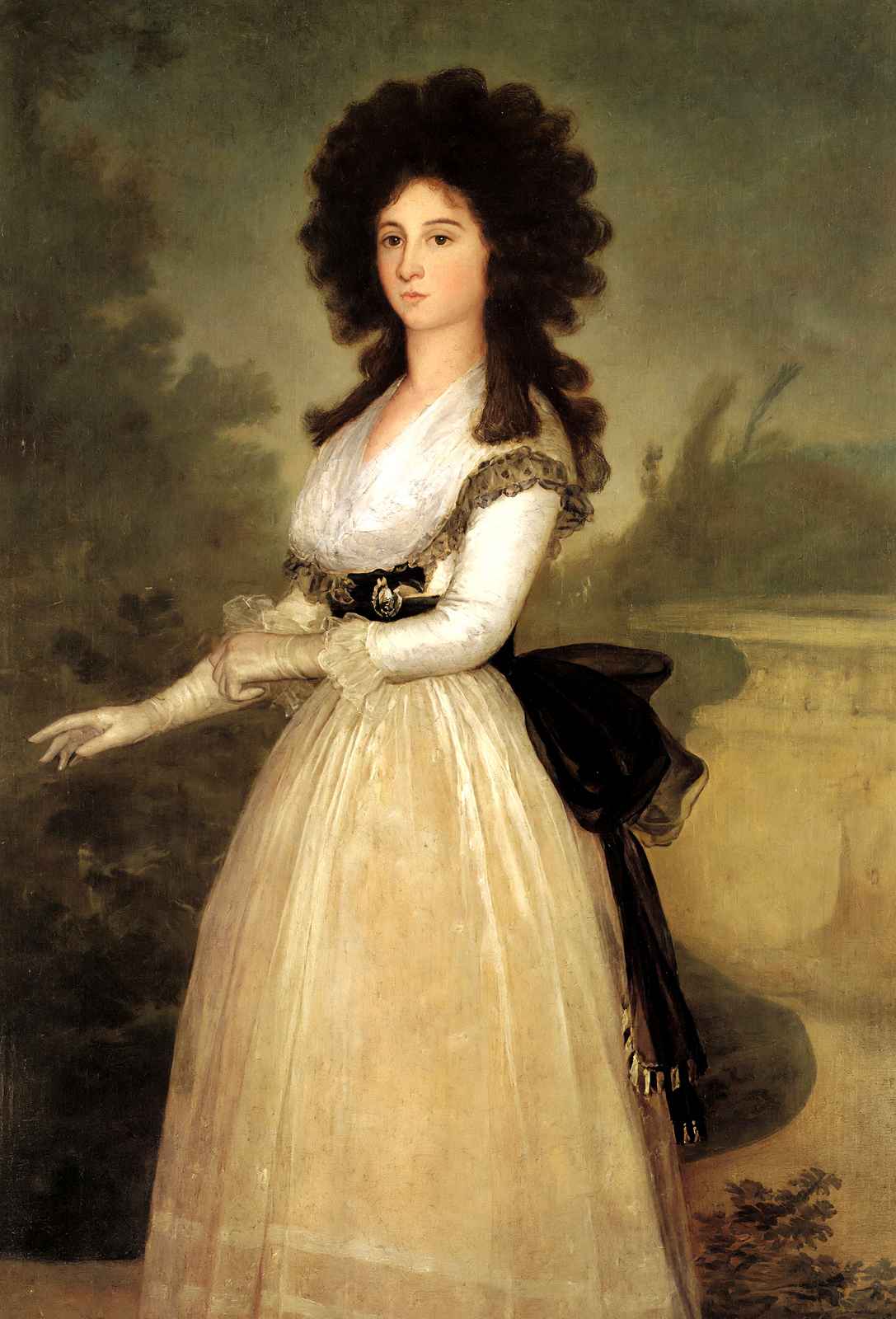 Dona Tadea Arias De Enriquez 1793 by Francisco Goya Fine Art Print (6 Sizes)