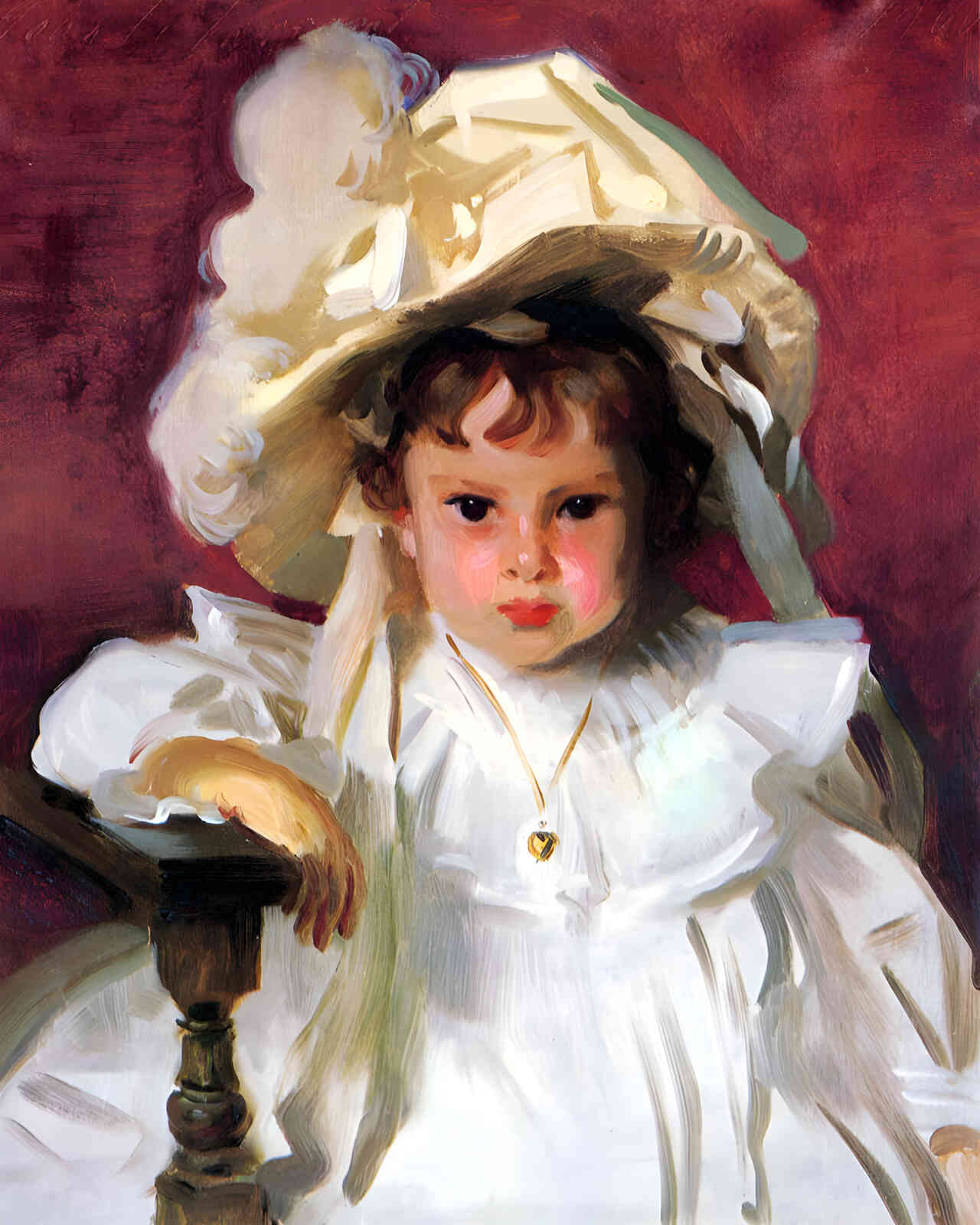 Dorothy 1900 Painting by John Singer Sargent 8x10" Art Print