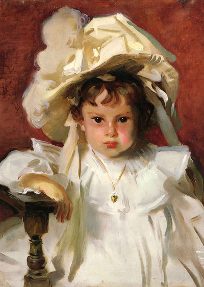 Dorothy 1900 Painting by John Singer Sargent Art Print (6 Sizes) - Retouched