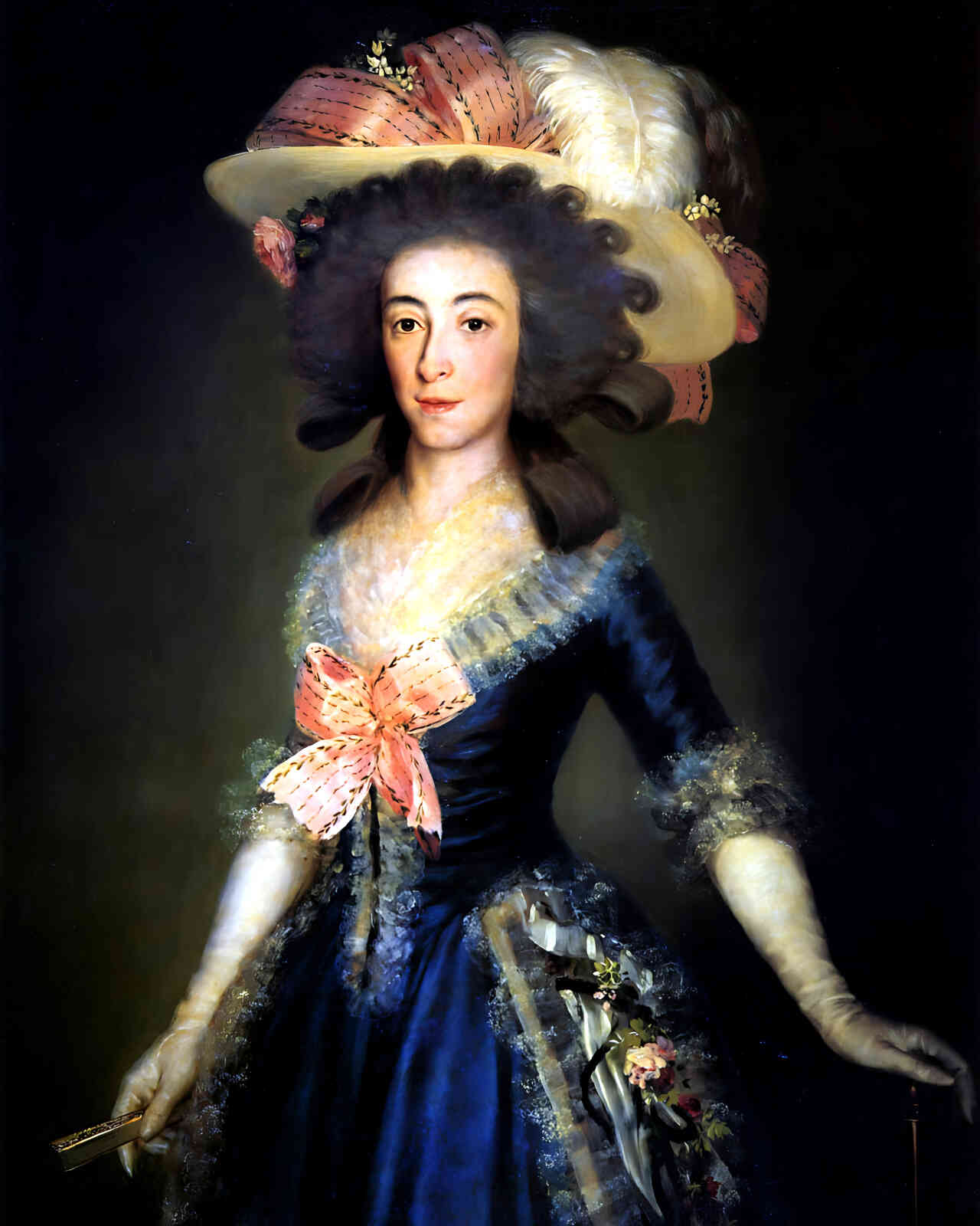 Duchess Countess of Benavente Painting by Francisco Goya 8x10" Art Print
