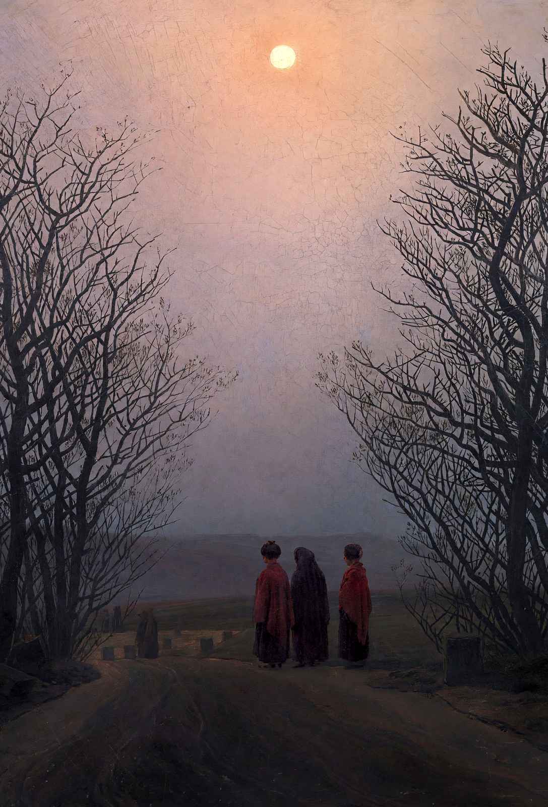 Easter Morning 1835 Painting by Caspar David Friedrich Art Print (6 Sizes)