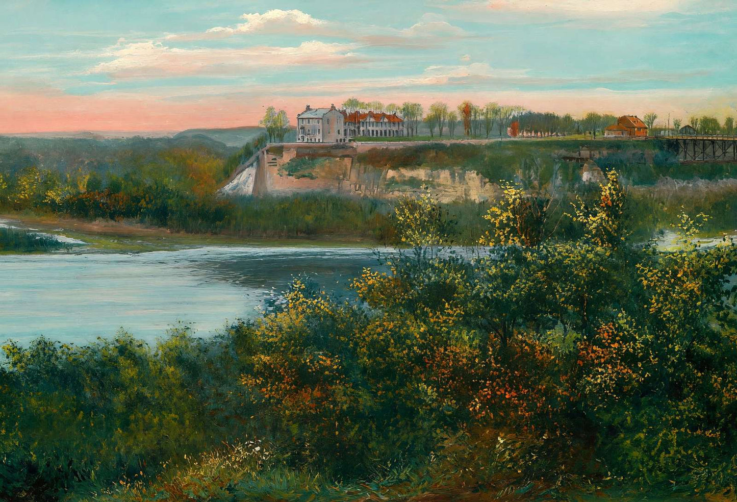 Fort Snelling St Paul in 1906 Art Print (7 Sizes) - Reproduction