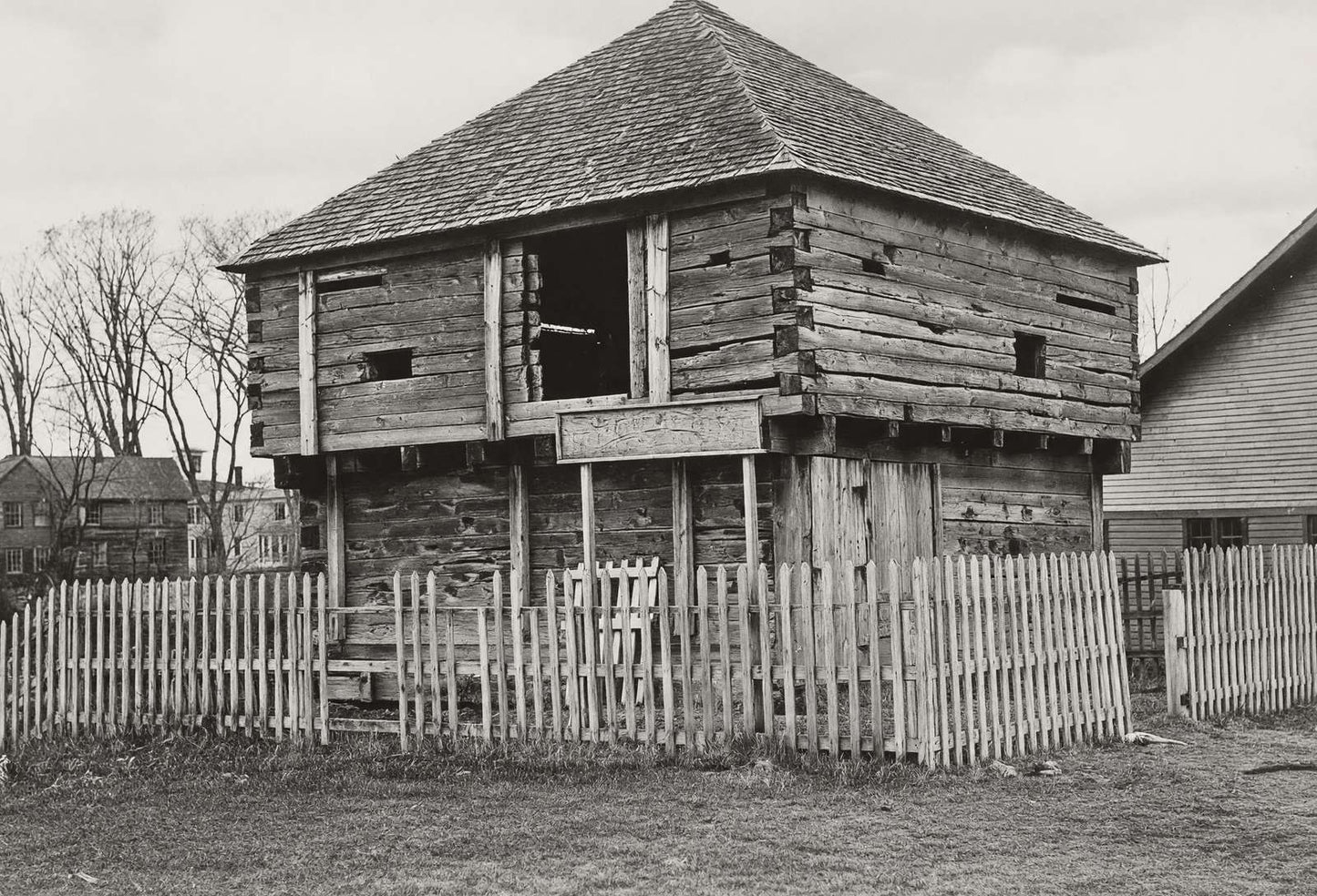Fort Halifax Winslow Maine in 1905 Restored Photo Print (7 Sizes) - Restored