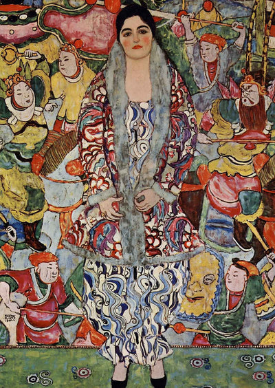 Fredericke Maria Beer 1916 Painting by Gustav Klimt Art Print (6 Sizes)