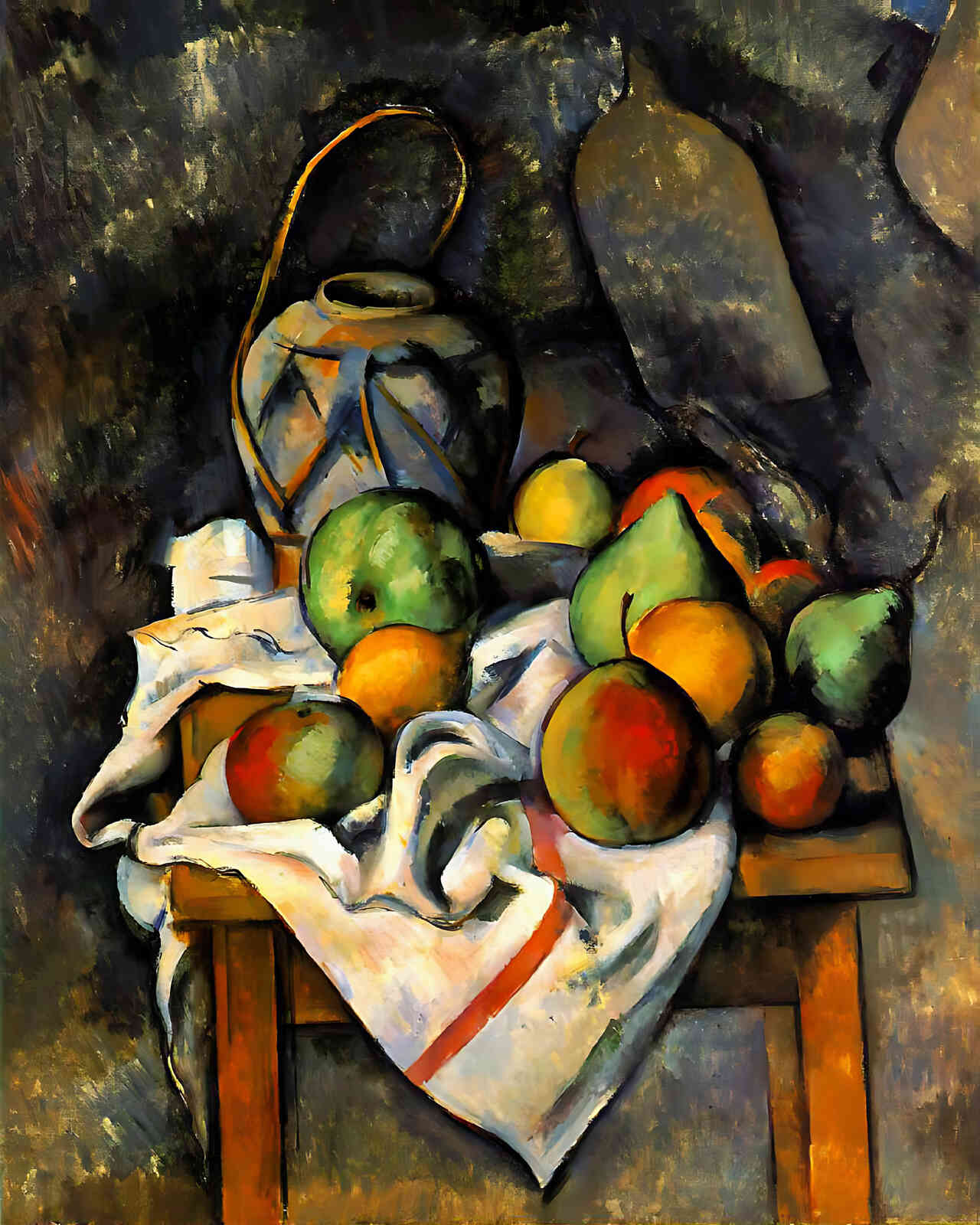 Ginger Jar Painting by Paul Cezanne 8x10" Art Print (Archival Paper)