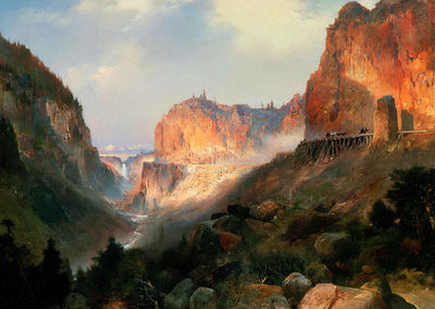 Golden Gate, Yellowstone National Art Print Park by Thomas Moran (6 Sizes)