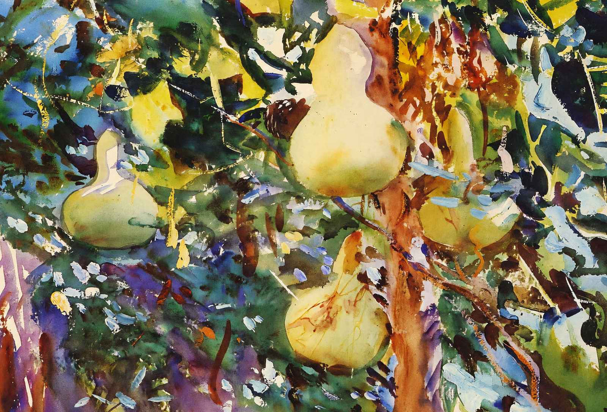 Gourds Painting by John Singer Sargent Premium Art Print (6 Sizes)
