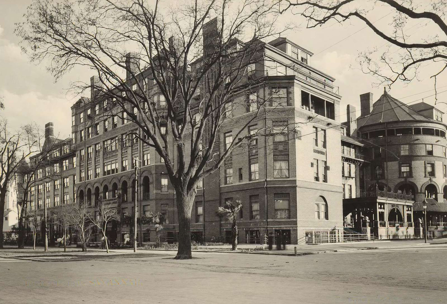 Hotel DE Soto Savannah GA in 1904 Vintage Print (7 Sizes) - Acid Free