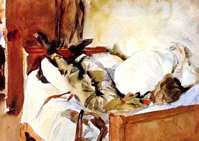 In Switzerland 1908 Painting by John Singer Sargent Art Print (6 Sizes)