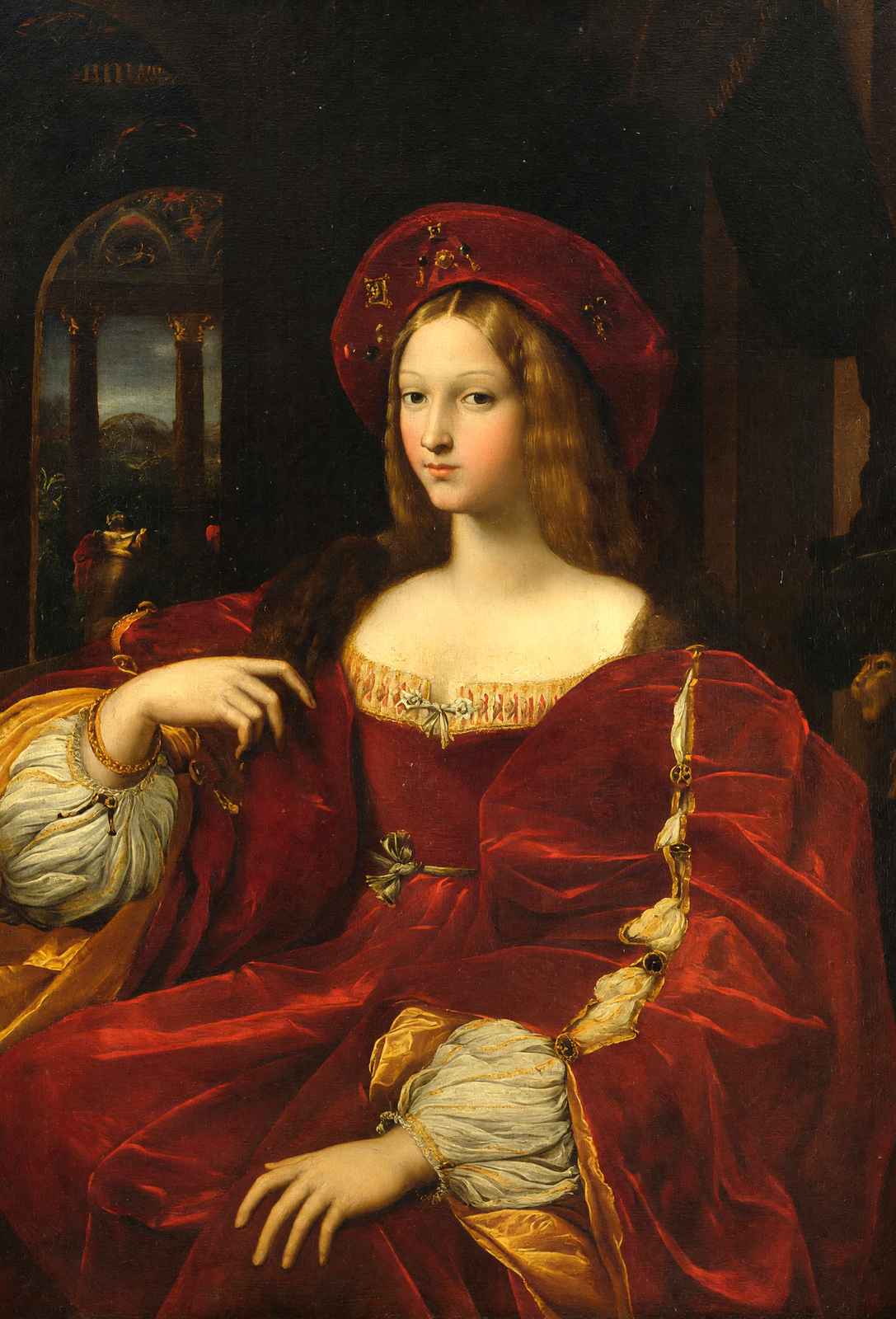 Joanna of Aragon Art Print 1518 Painting by Raphael (6 Sizes) - Acid Free