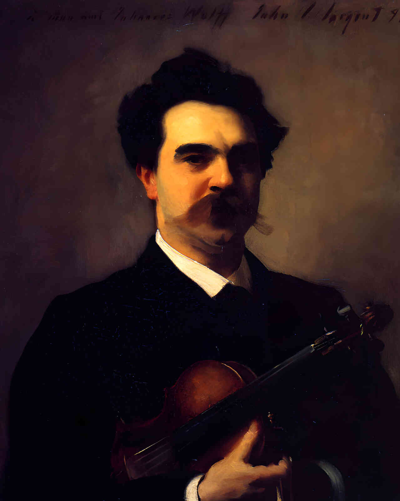 Johannes Wolff 1897 Painting by John Singer Sargent 8x10" Art Print