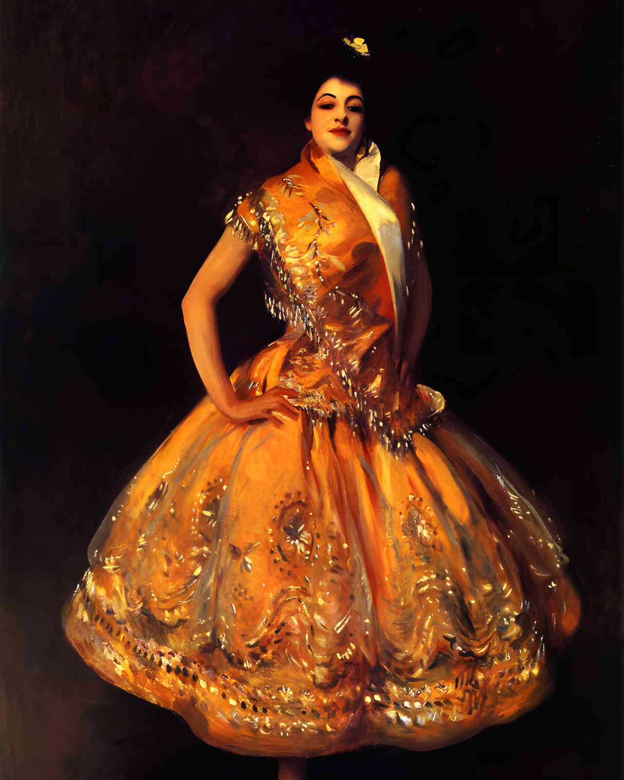 La Carmencita 1890 Painting by John Singer Sargent 8x10" Art Print
