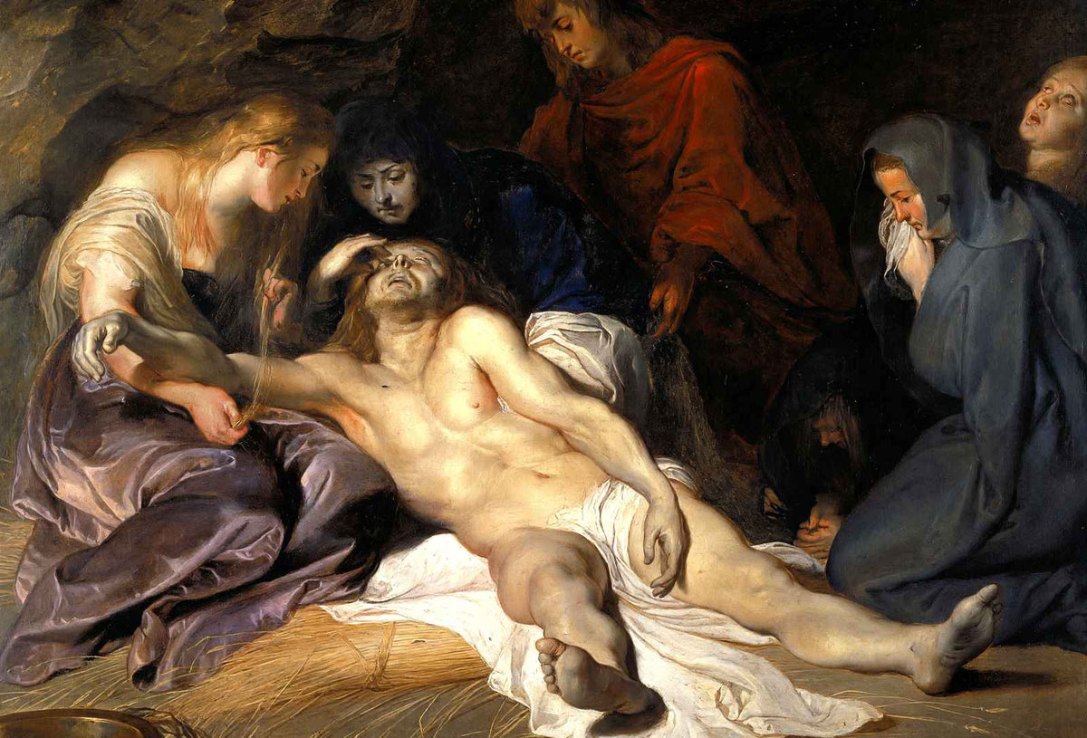 Lament of Christ 1614 Painting by Peter Paul Rubens Fine Art Print (6 Sizes)
