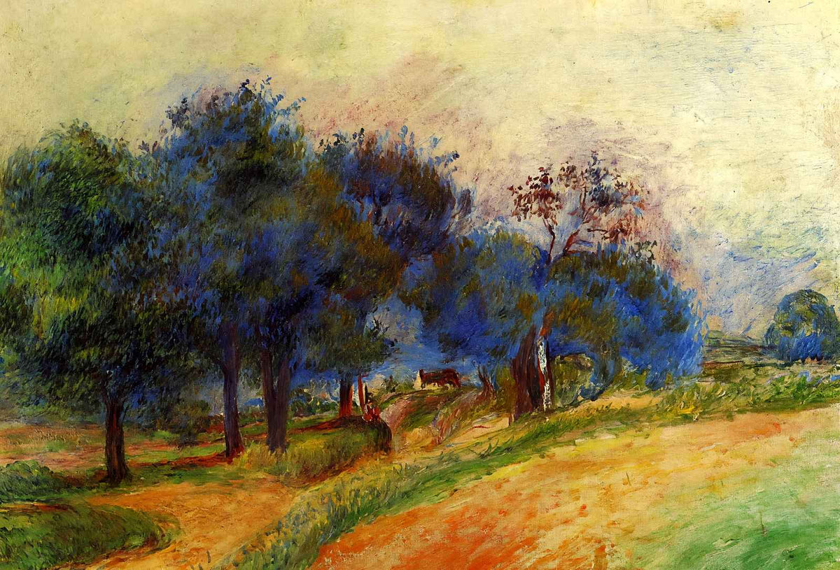Landscape 1883 Painting by Pierre-Auguste Renoir Fine Art Print (6 Sizes)