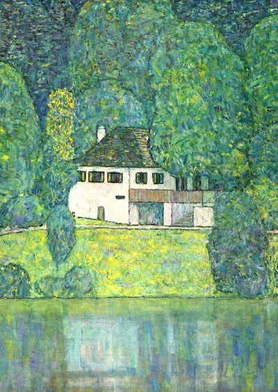 Litzlberg Am Attersee 1915 Painting by Gustav Klimt Fine Art Print (6 Sizes)