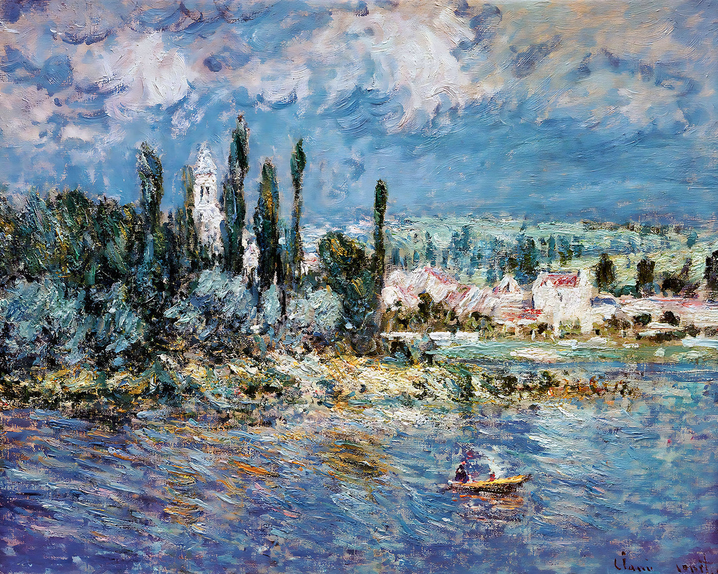 Landscape with Thunderstorm