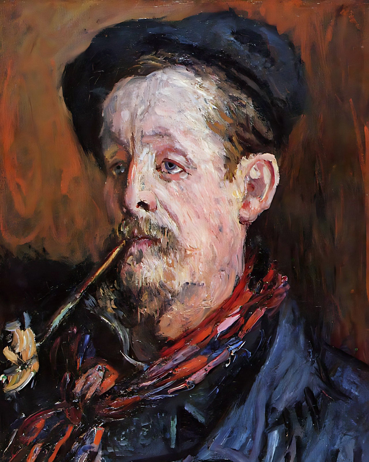 Leon Peltier Painting by Claude Monet 8x10" Art Print