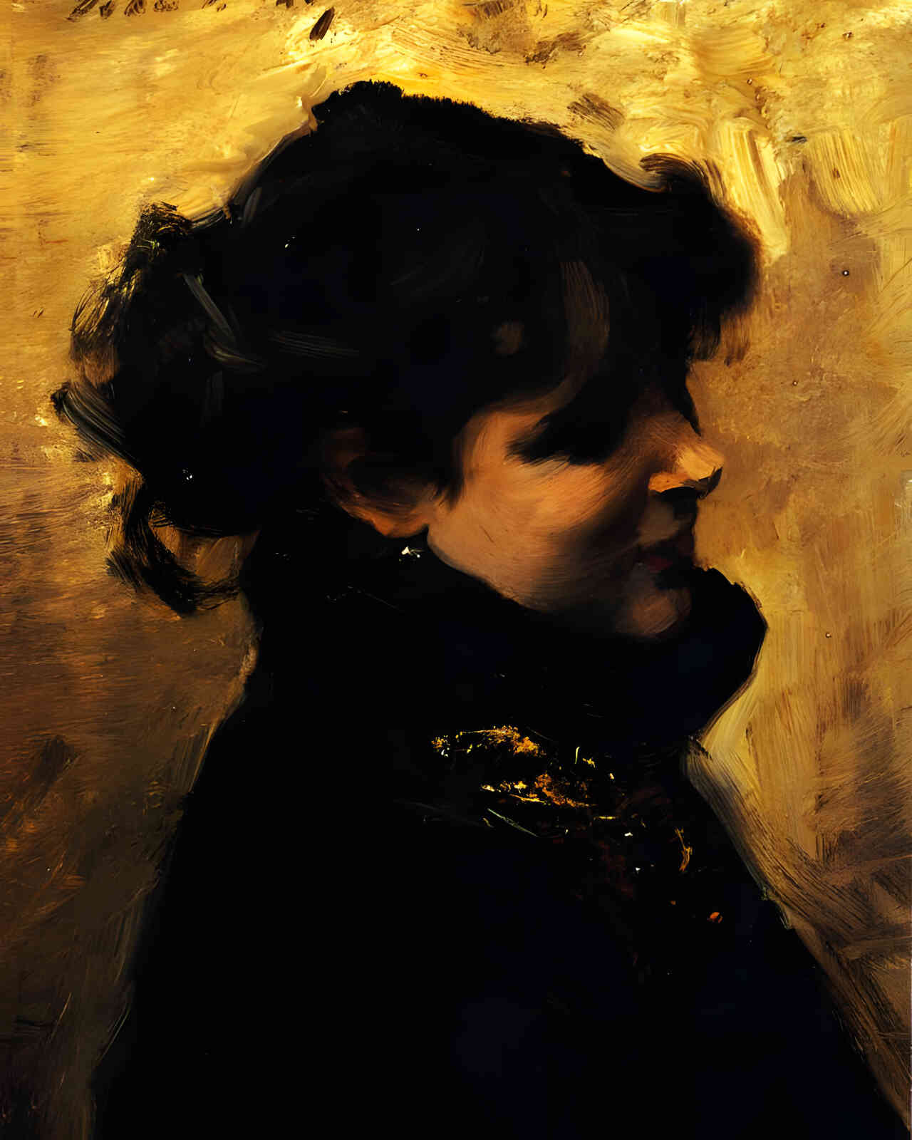 Madame Errazuriz 1882 Painting by John Singer Sargent 8x10" Art Print