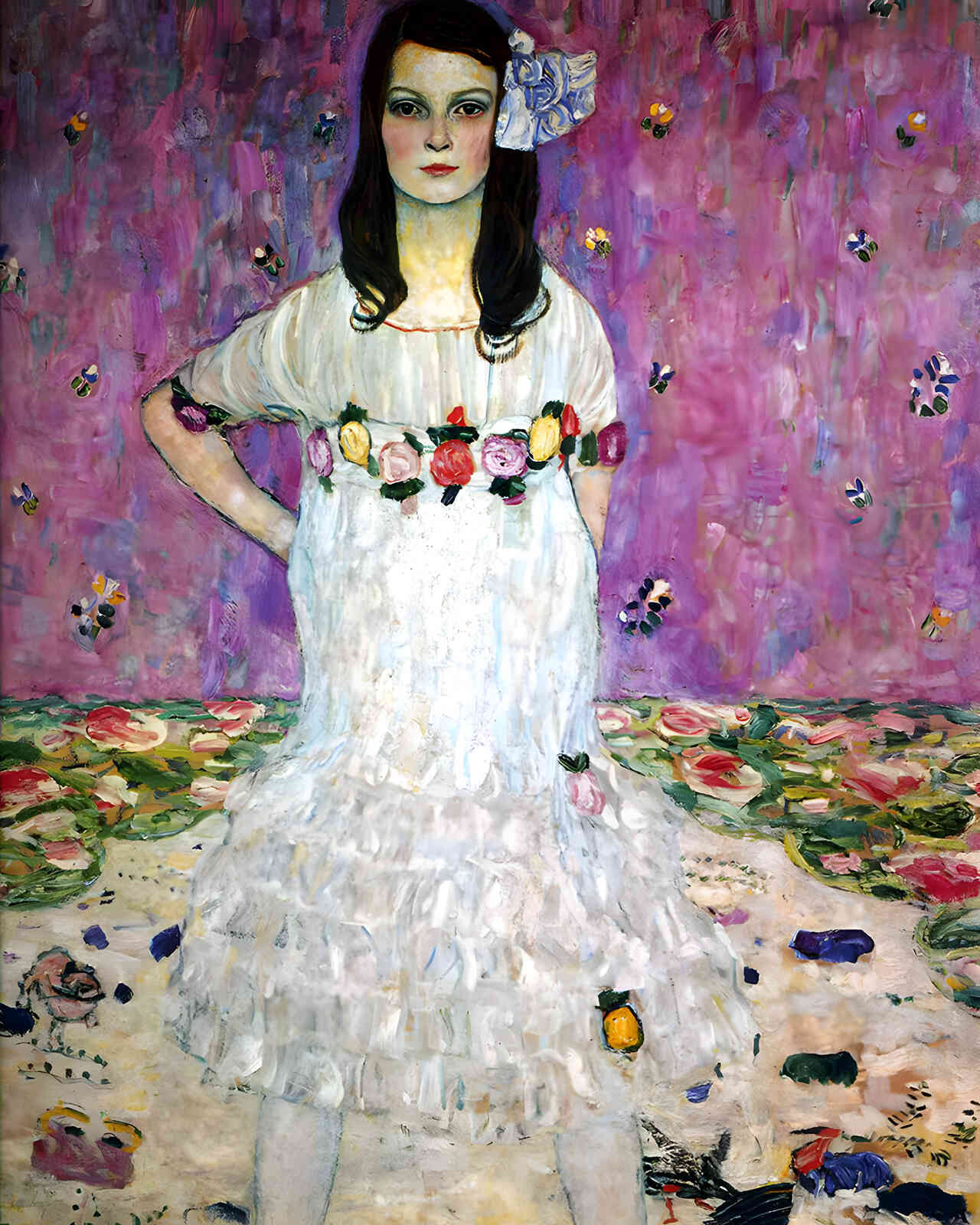 Mada Primavesi 1912 Painting by Gustav Klimt 8x10" Art Print