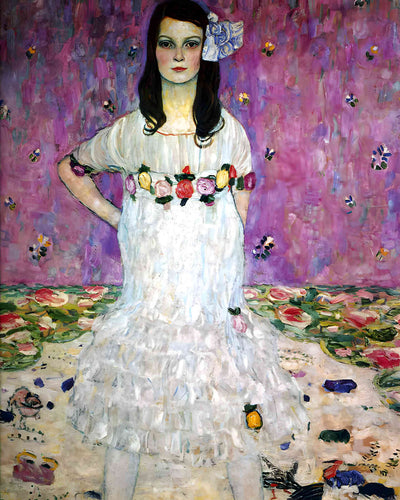 Mada Primavesi 1912 Painting by Gustav Klimt 8x10" Art Print