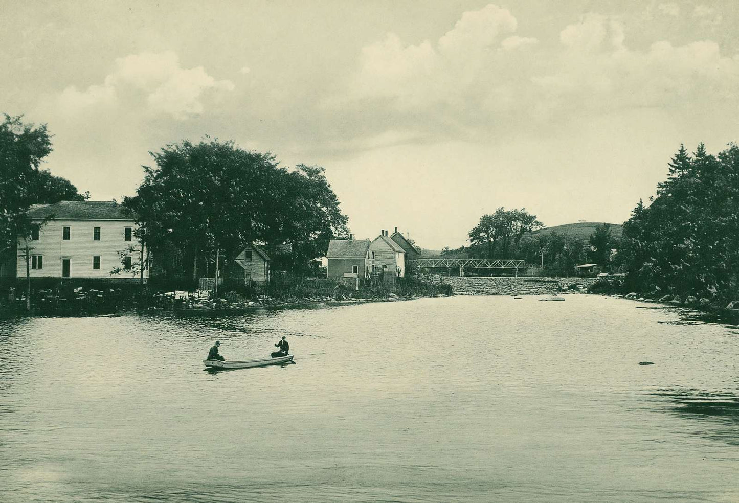 Marsh Stream Frankfort Maine in 1907 Vintage Print (7 Sizes) - Archival Paper
